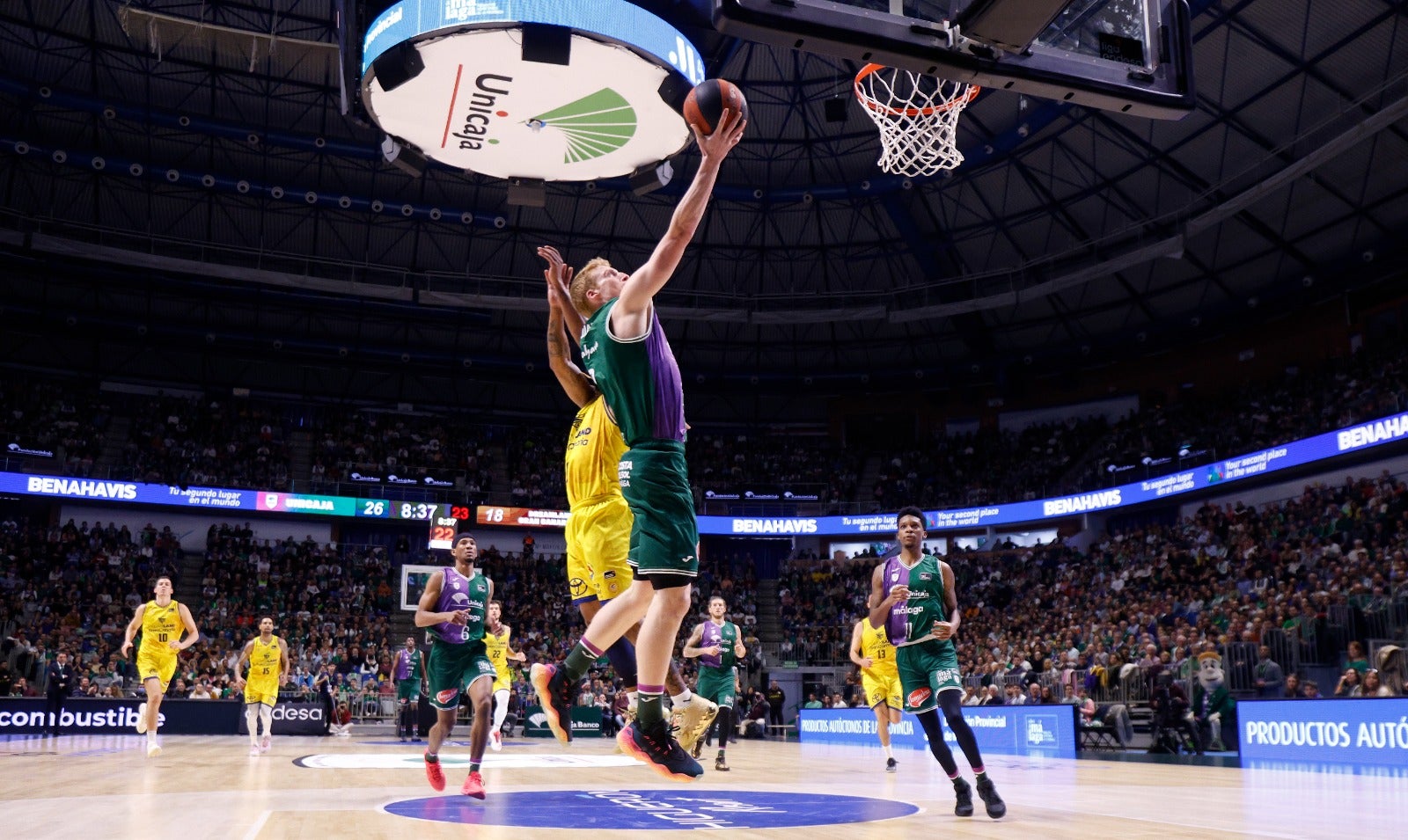 Las mejores imágenes del Unicaja-Gran Canaria