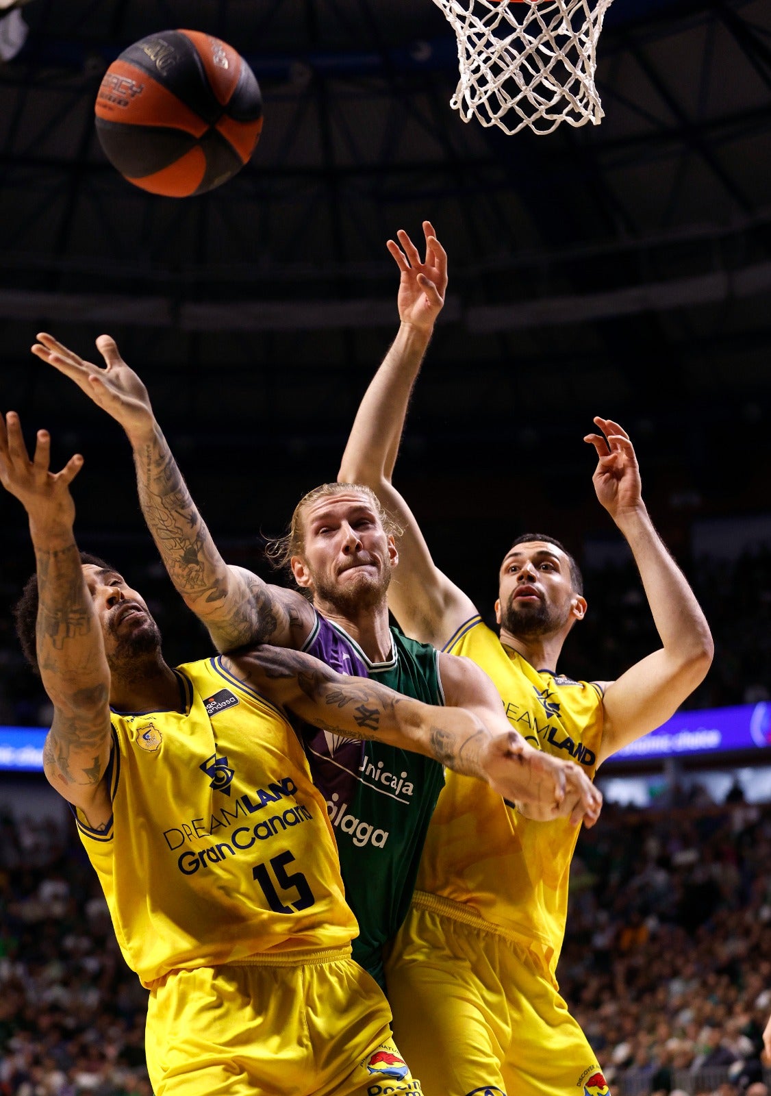 Las mejores imágenes del Unicaja-Gran Canaria