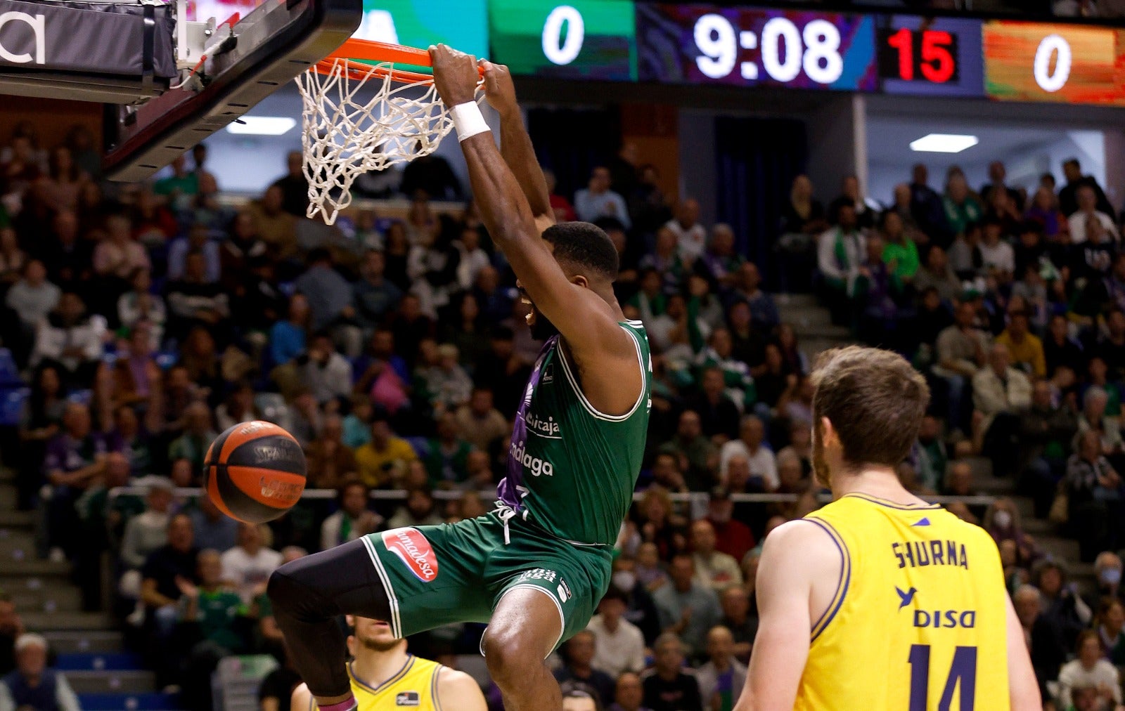 Las mejores imágenes del Unicaja-Gran Canaria