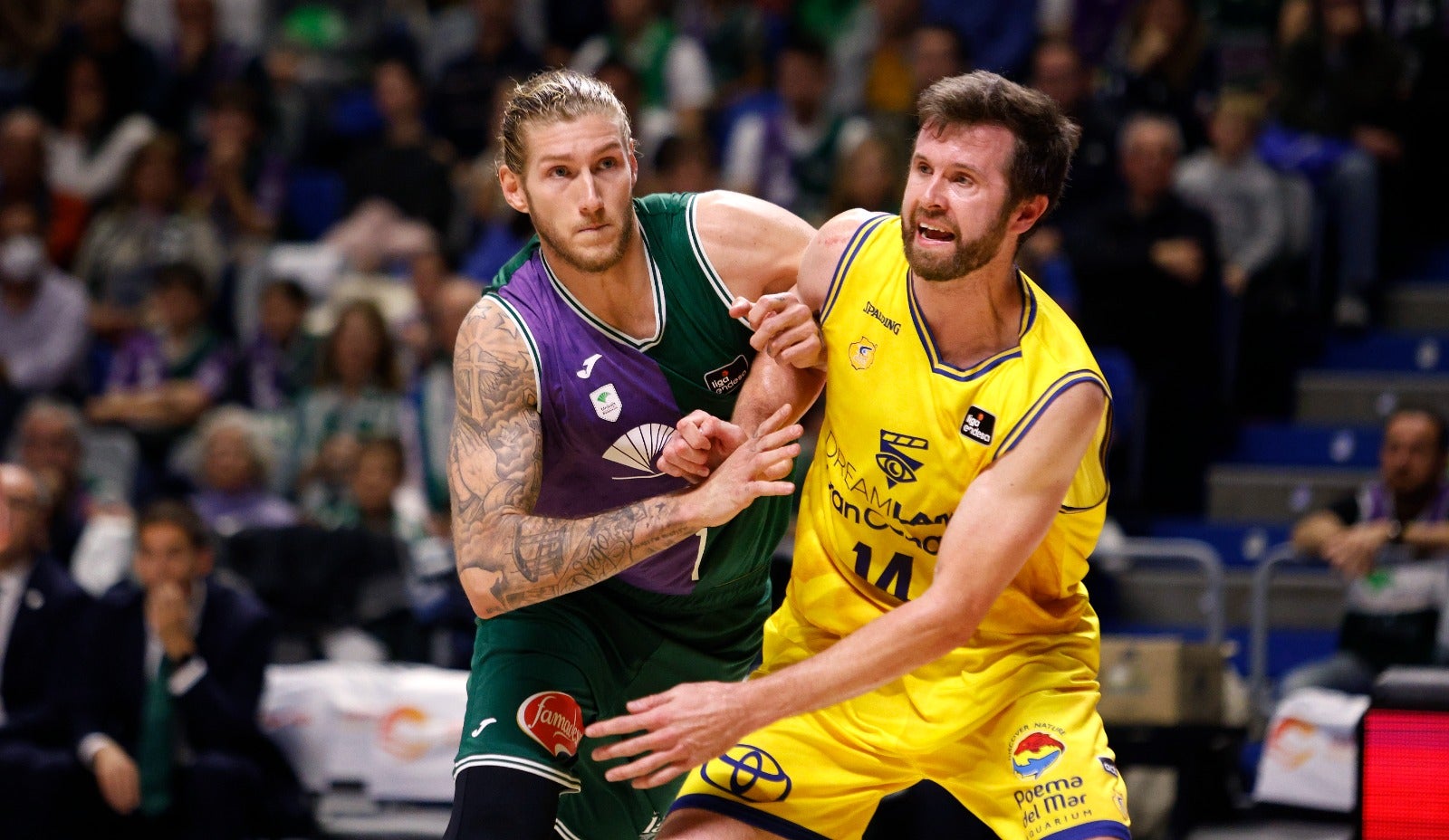 Las mejores imágenes del Unicaja-Gran Canaria