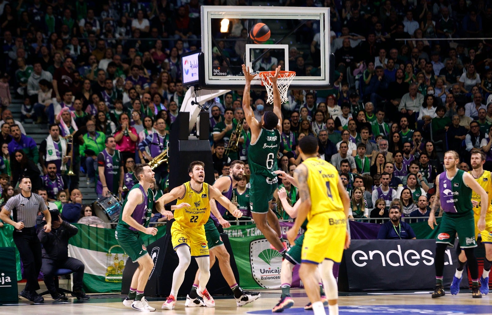 Las mejores imágenes del Unicaja-Gran Canaria