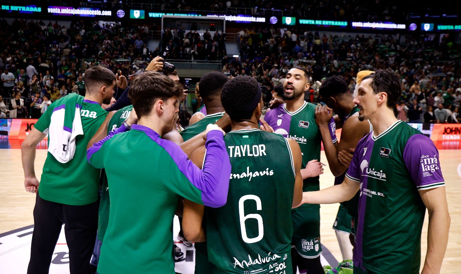 Las mejores imágenes del Unicaja-Gran Canaria