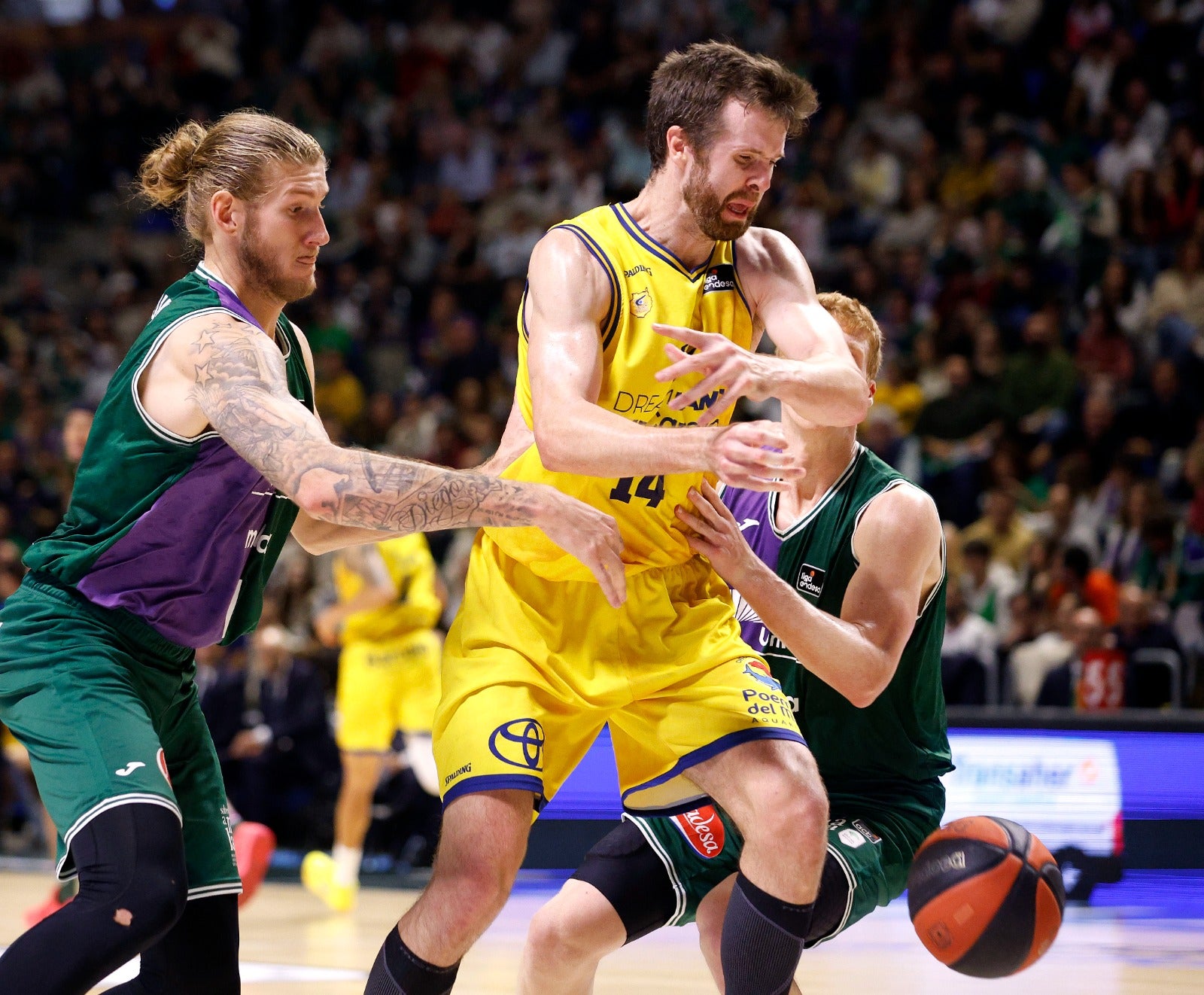 Las mejores imágenes del Unicaja-Gran Canaria