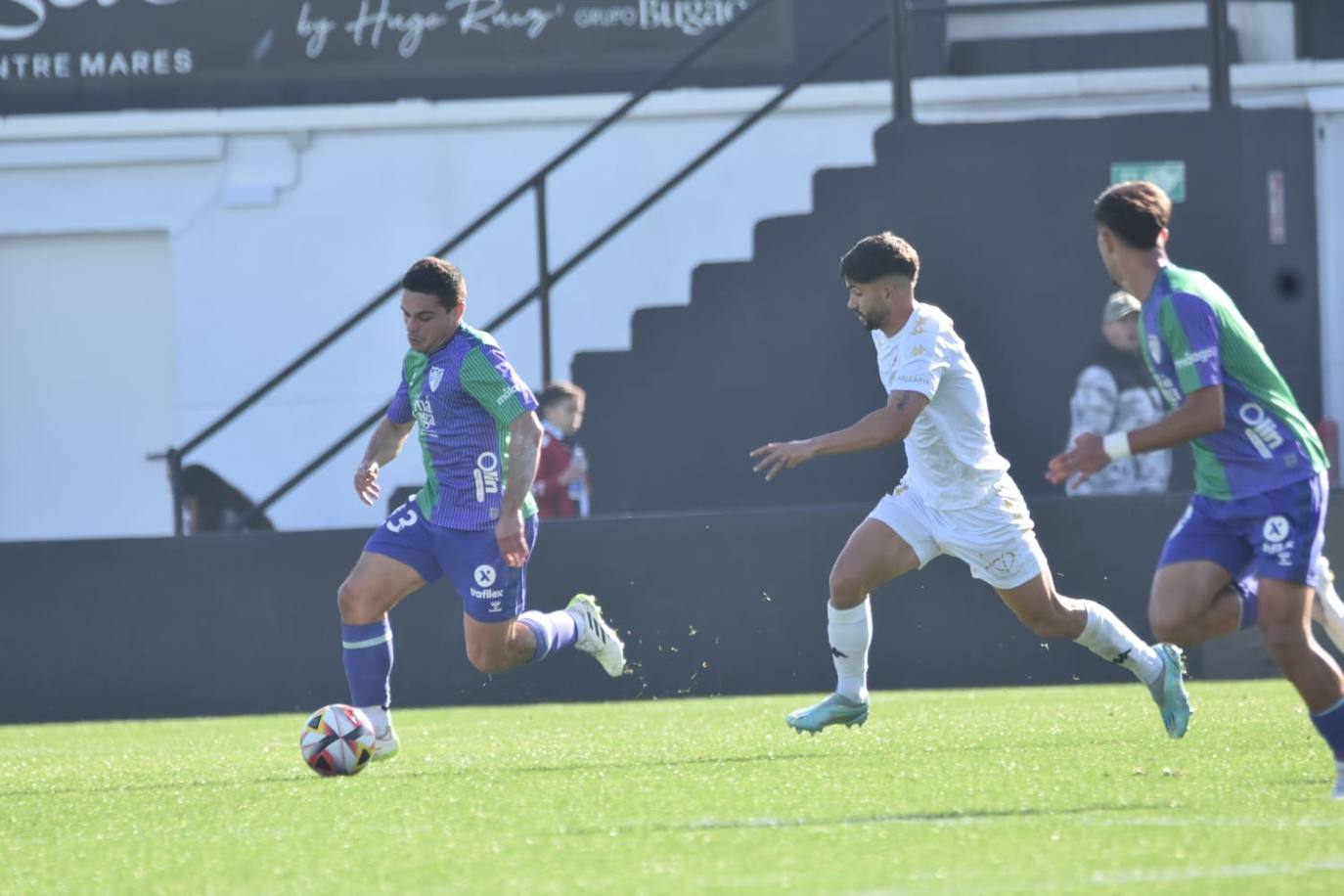 La dura derrota del Málaga en Ceuta, en imágenes