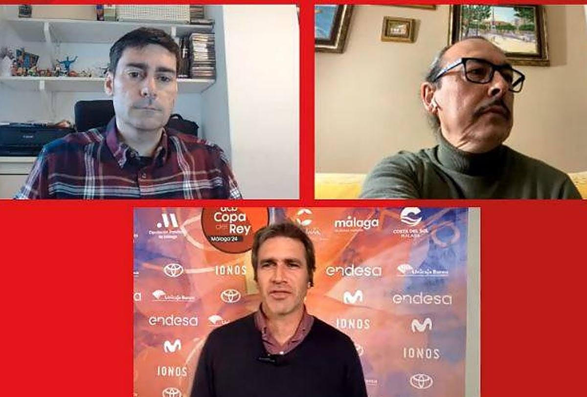 Sorteo de Copa y entrevistas con protagonistas en la tertulia del Unicaja