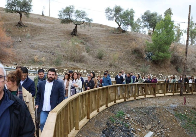 Inauguración del Corredor Verde.