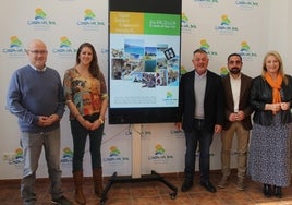 Acto de presentación de la promoción turística de la Axarquía en la próxima edición de Fitur.