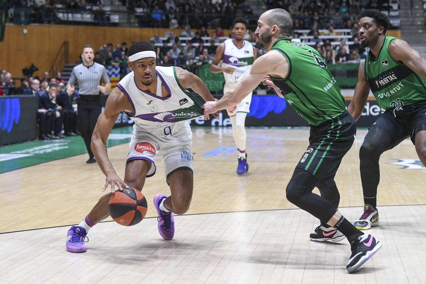 El Joventut-Unicaja, en imágenes