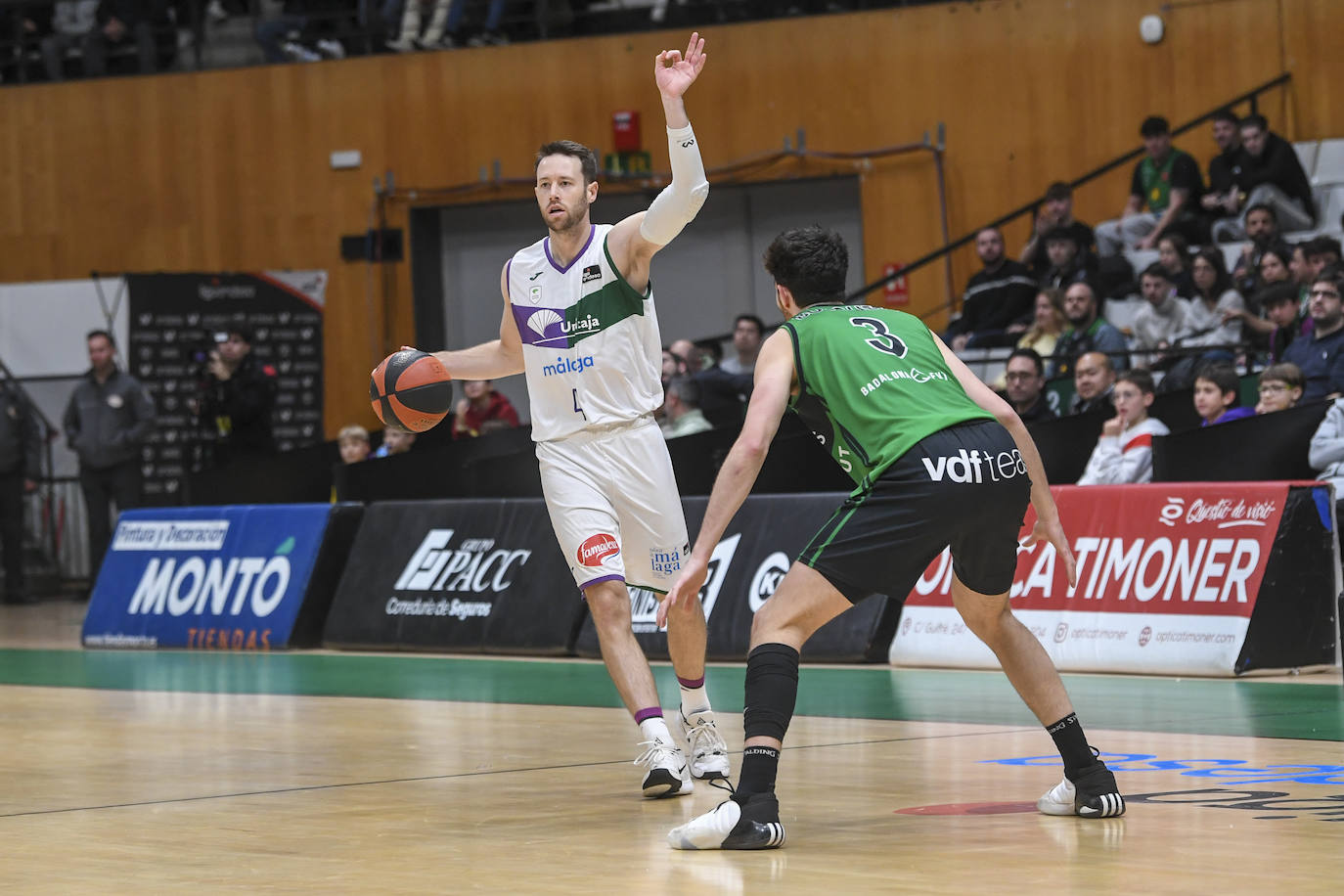 El Joventut-Unicaja, en imágenes