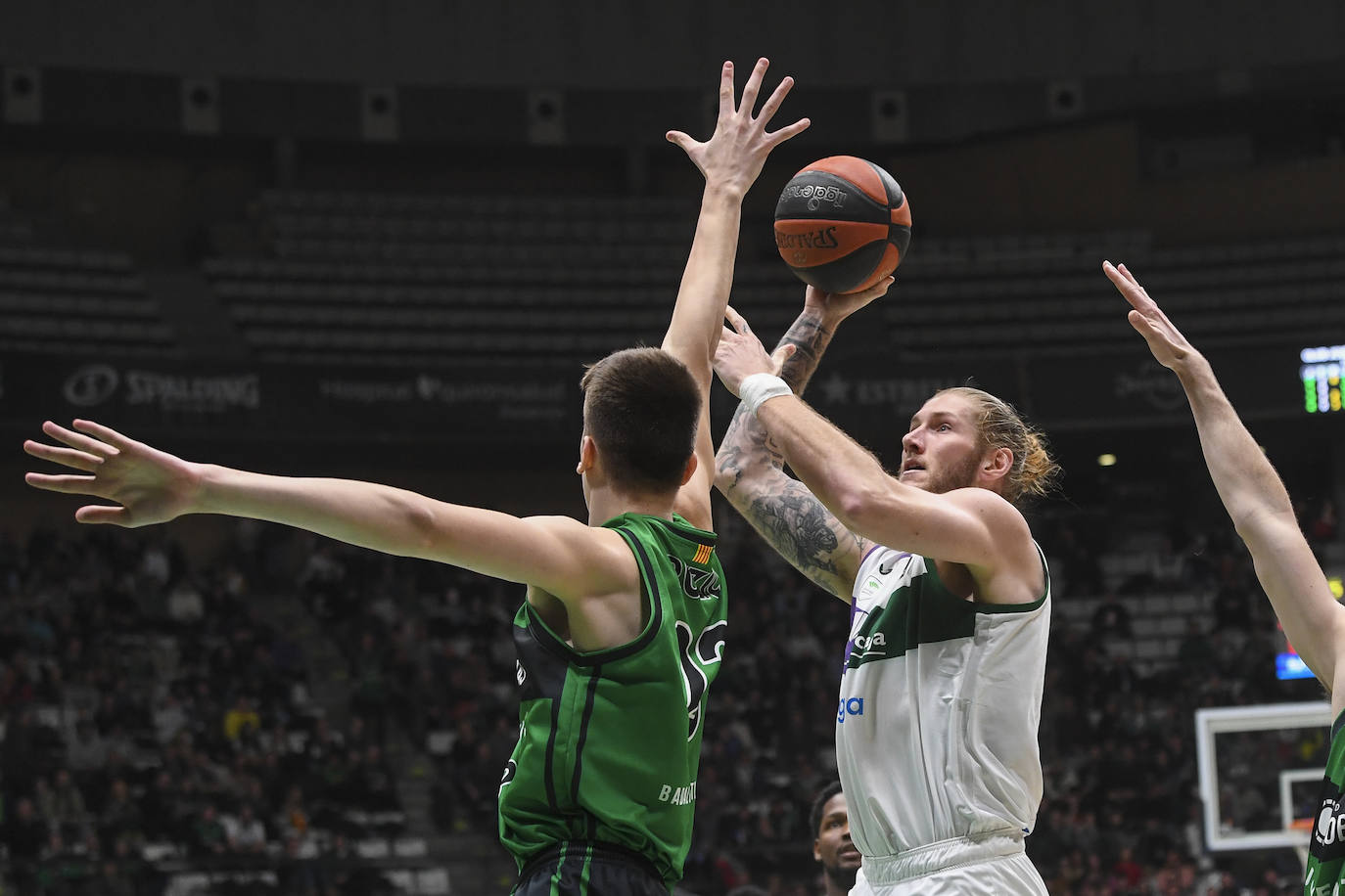 El Joventut-Unicaja, en imágenes