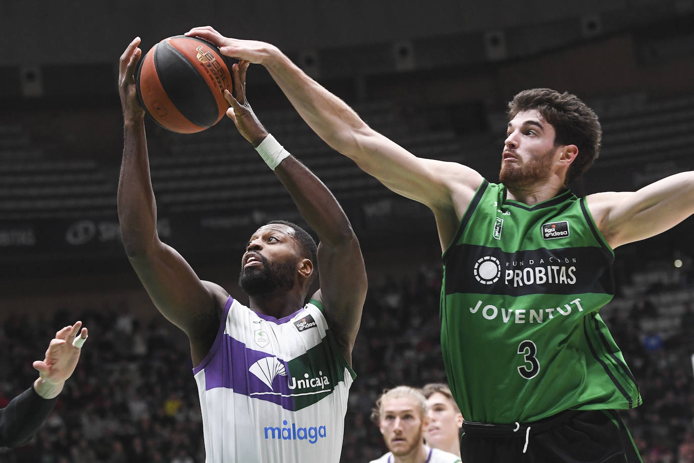 El Joventut-Unicaja, en imágenes