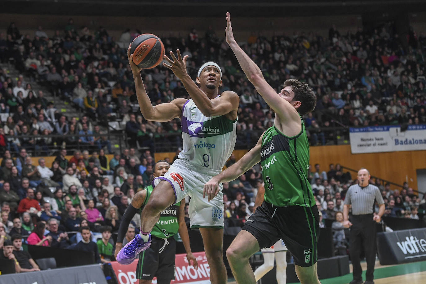 El Joventut-Unicaja, en imágenes