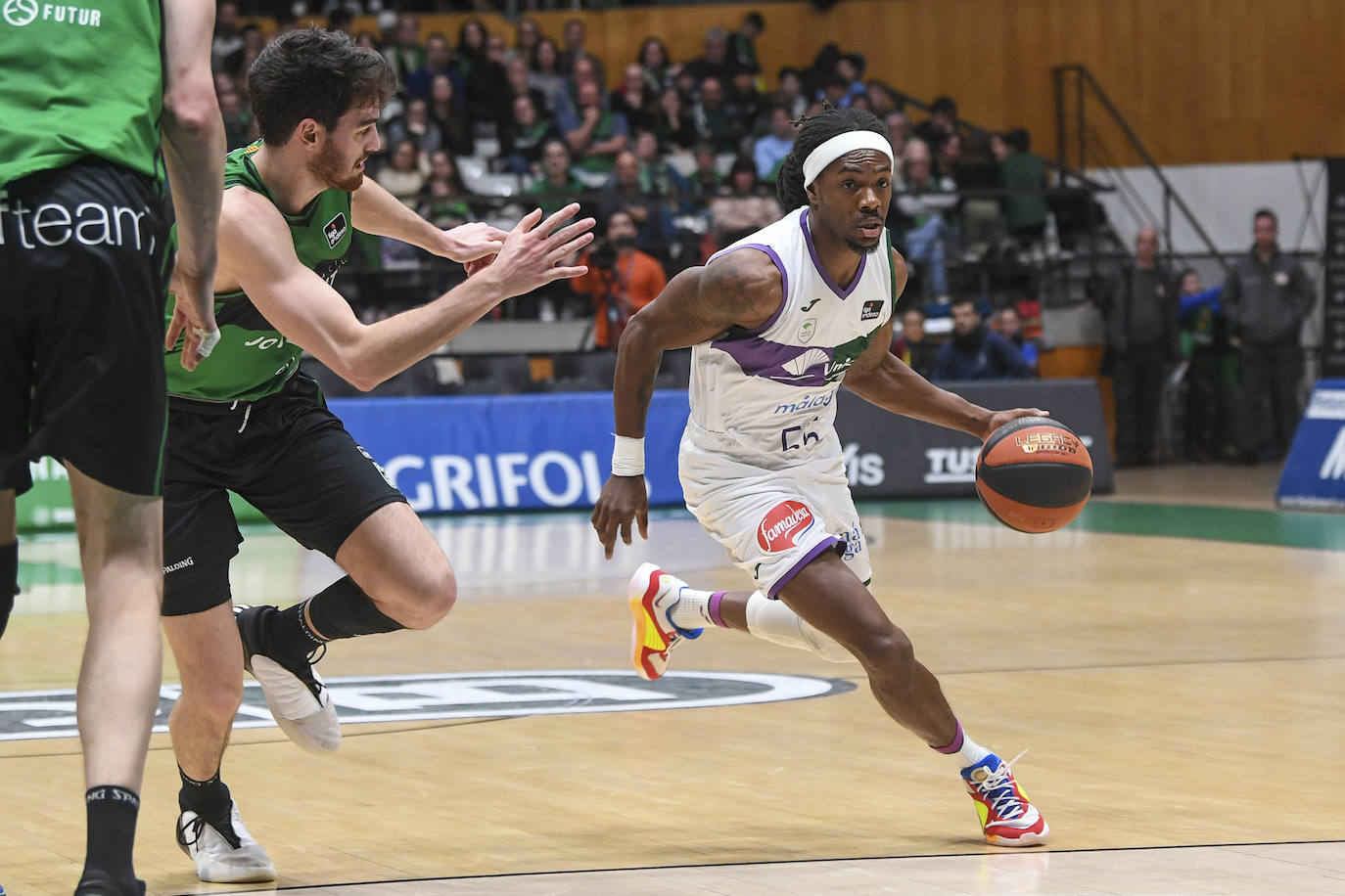 El Joventut-Unicaja, en imágenes