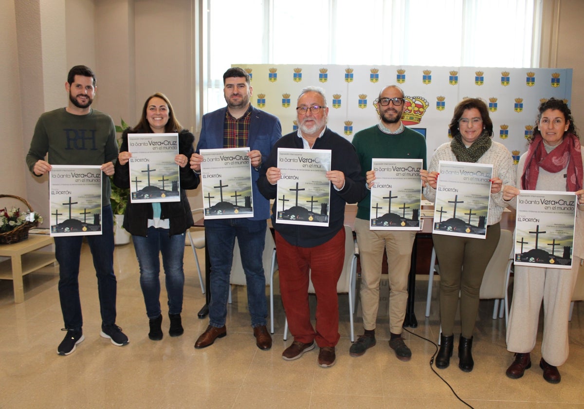 Presentación de la muestra, organizada por Los Verdes y el Ayuntamiento.