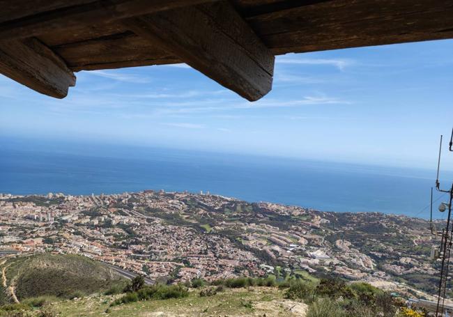 Vista panorámica desde el Calamorro