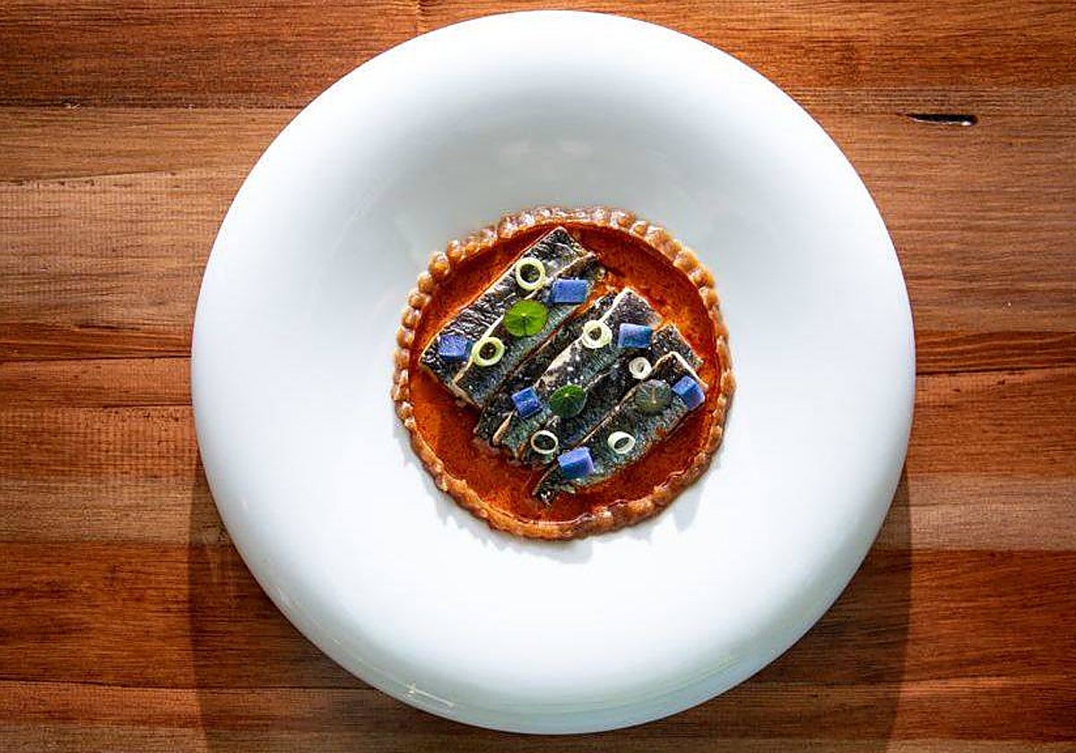 Uno de los platos que preparan en el restaurante.