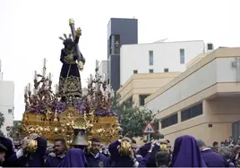 El Nazareno del Perdón saldrá de manera extraordinaria por Nueva Málaga.