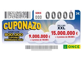 Resultado del sorteo del Cuponazo de la ONCE del viernes, 02 de febrero de 2024