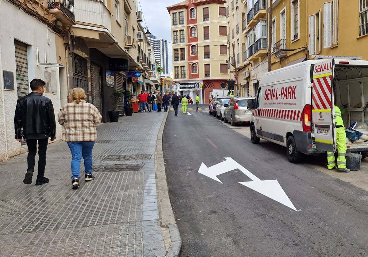 La calle Ollerías vuelve a ser de entrada al Centro Histórico.