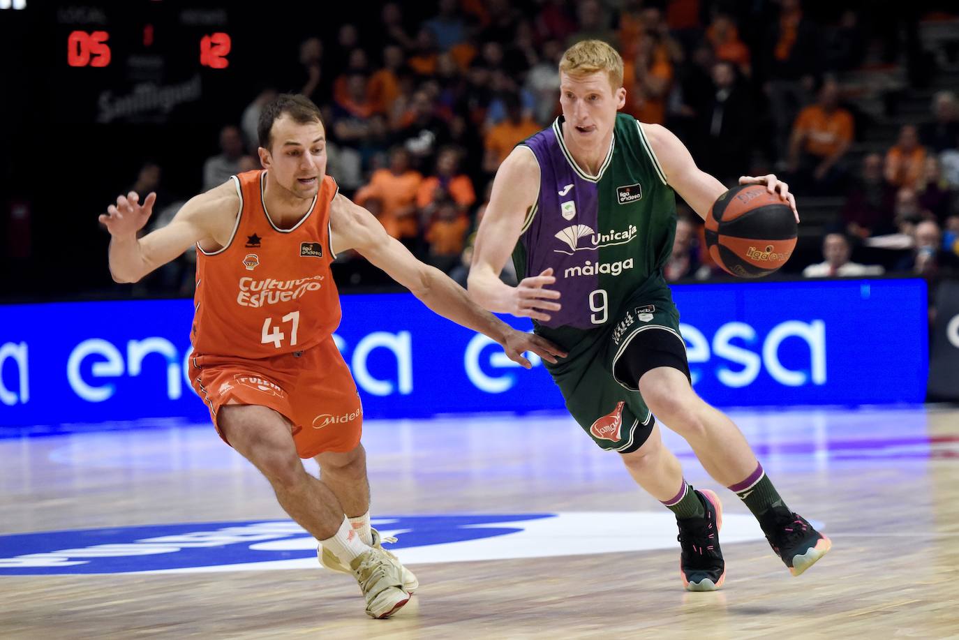 El Valencia- Unicaja, en imágenes