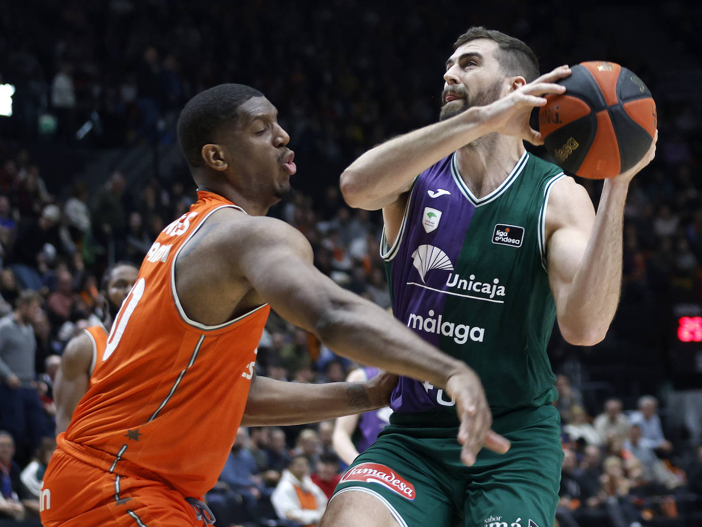 El Valencia- Unicaja, en imágenes