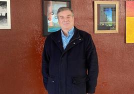 Alfonso Currás, en la Facultad de Derecho.