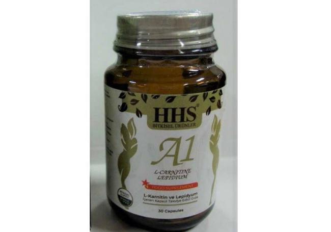 Imagen del producto retirado: HHS A1 L-Carnitine Lepidum cápsulas