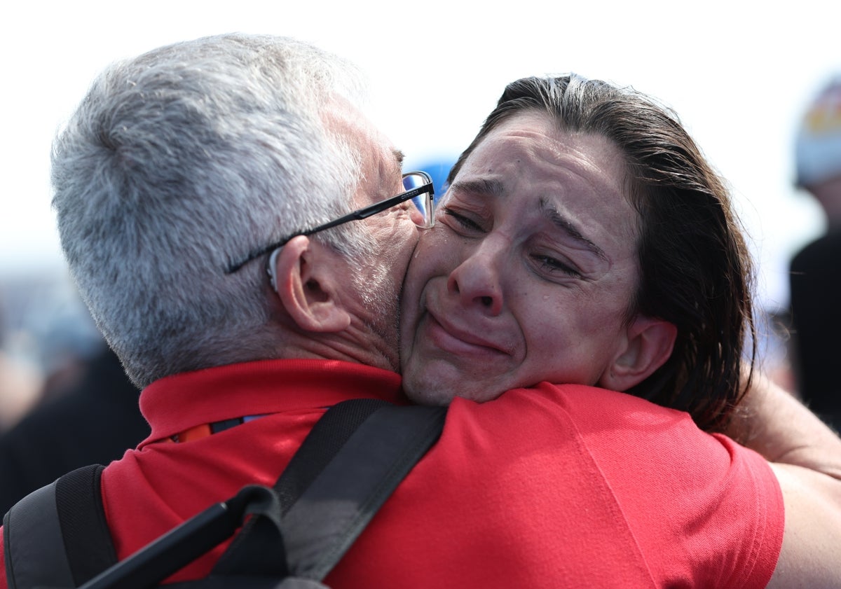 Imagen principal - María de Valdés: «Es un sueño hecho realidad; se lo dedico a mi padre, que falleció hace 3 meses»