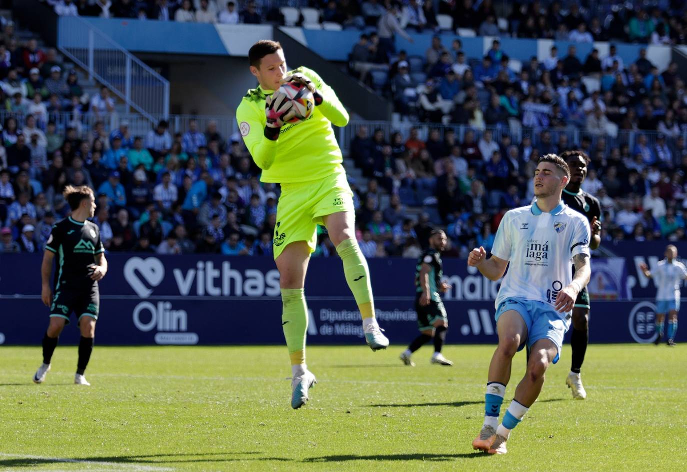 Las mejores imágenes del Málaga-Atlético Baleares