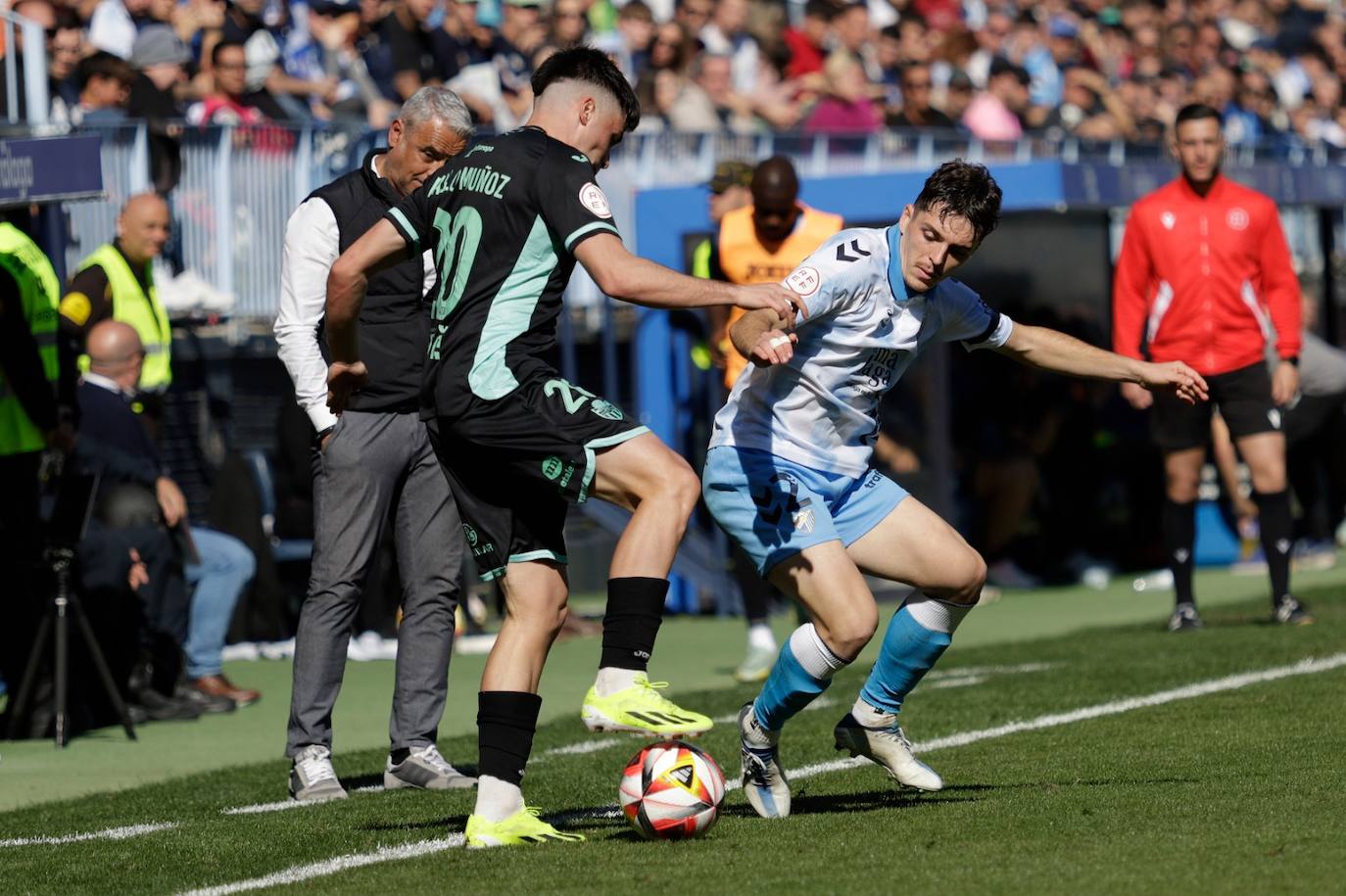 Las mejores imágenes del Málaga-Atlético Baleares