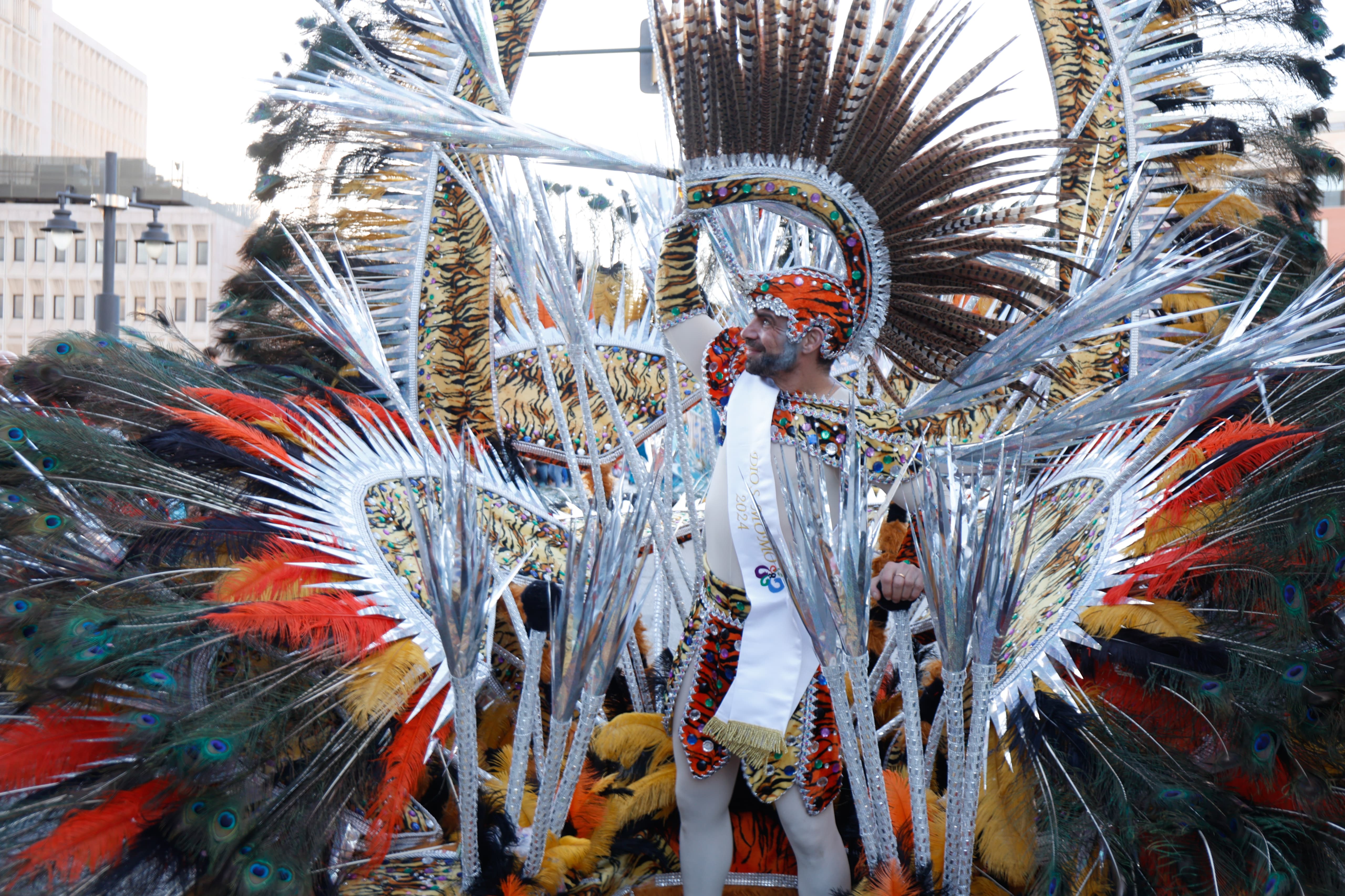 Las mejores imágenes del desfile del Carnaval de Málaga 2024