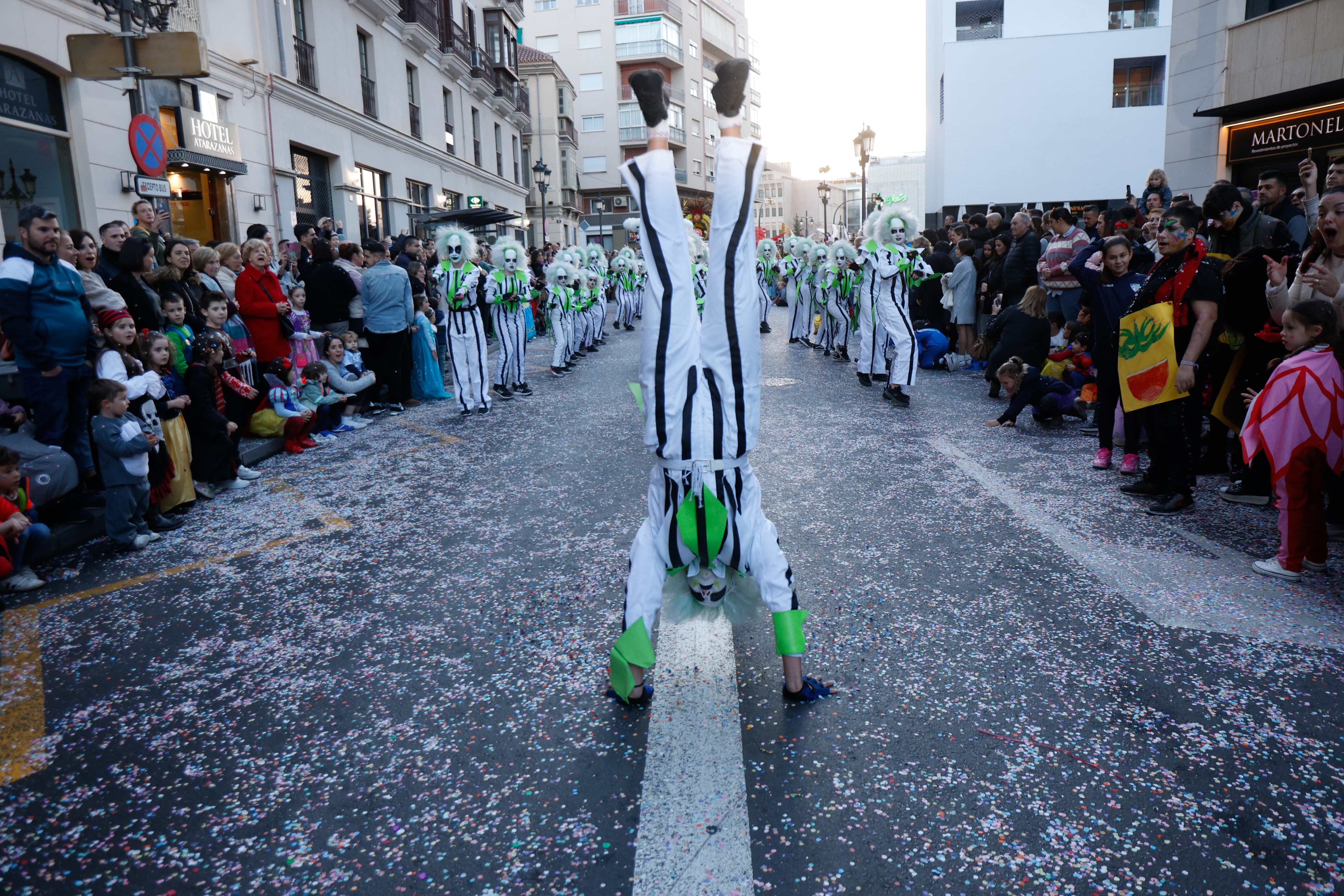 Las mejores imágenes del desfile del Carnaval de Málaga 2024