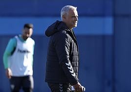 Imagen de un entrenamiento reciente del Málaga.