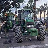 Directo | Así van las protestas de los agricultores en Málaga