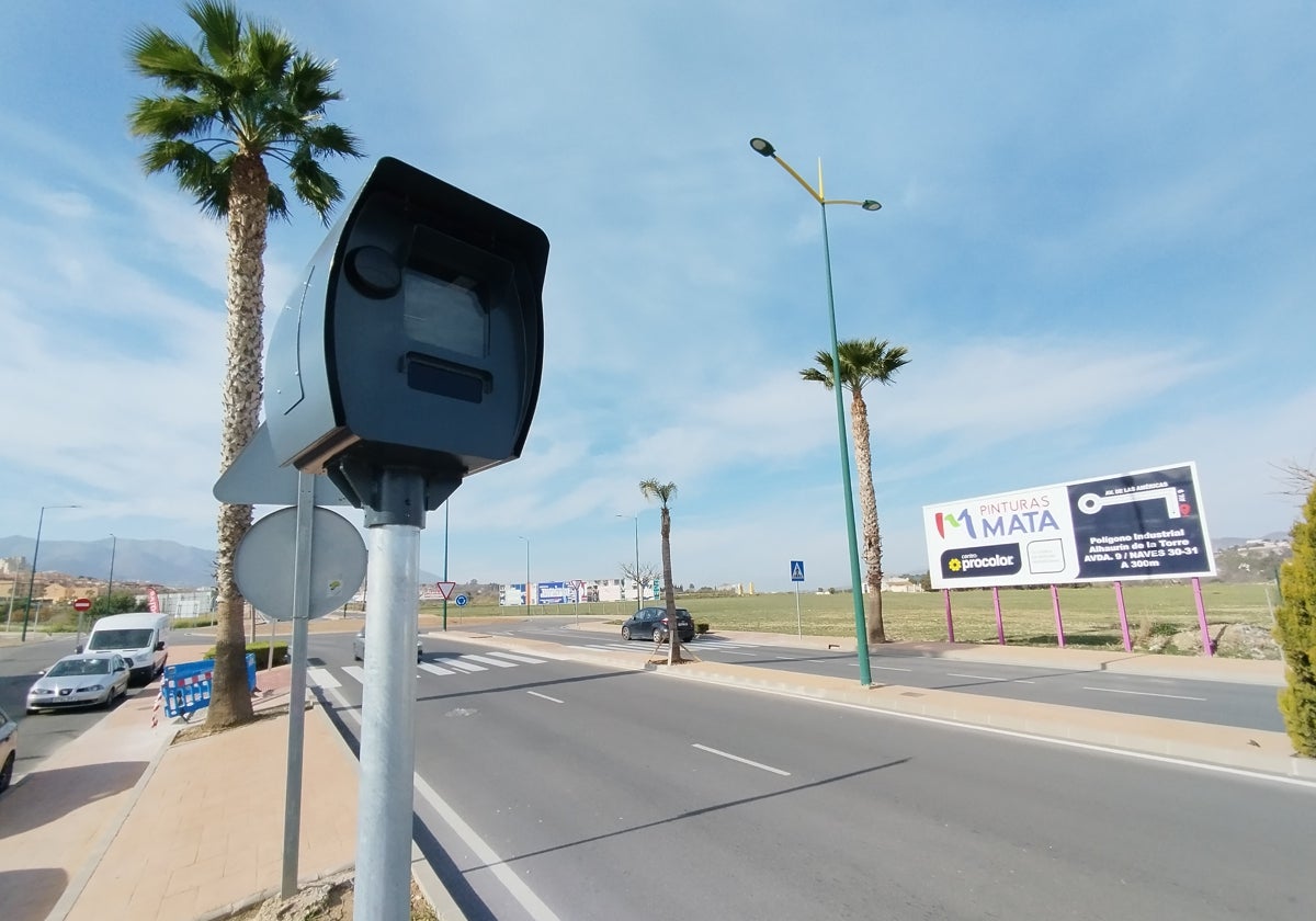 El nuevo radar instalado en la Avenida de las Américas.