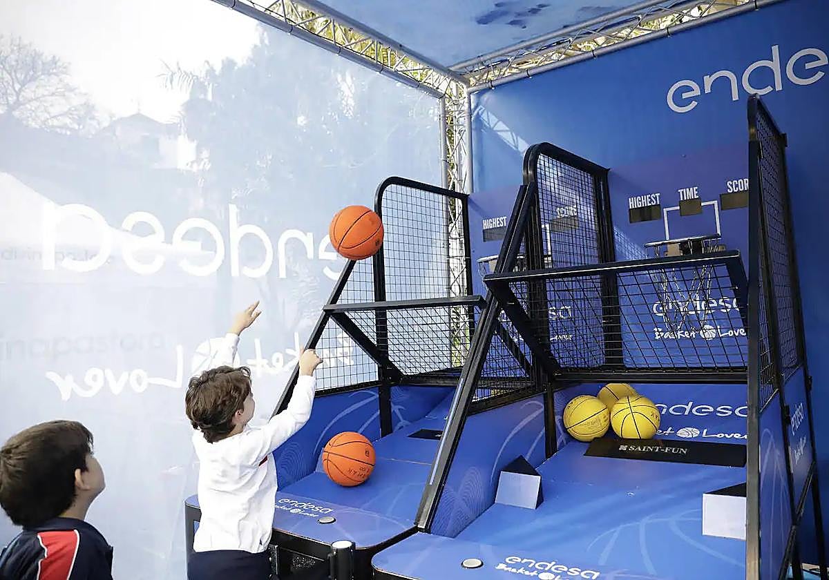 Imagen de la fan zone de la Copa del Rey de Málaga en 2020