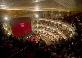 Interior del Gran Teatro Falla.