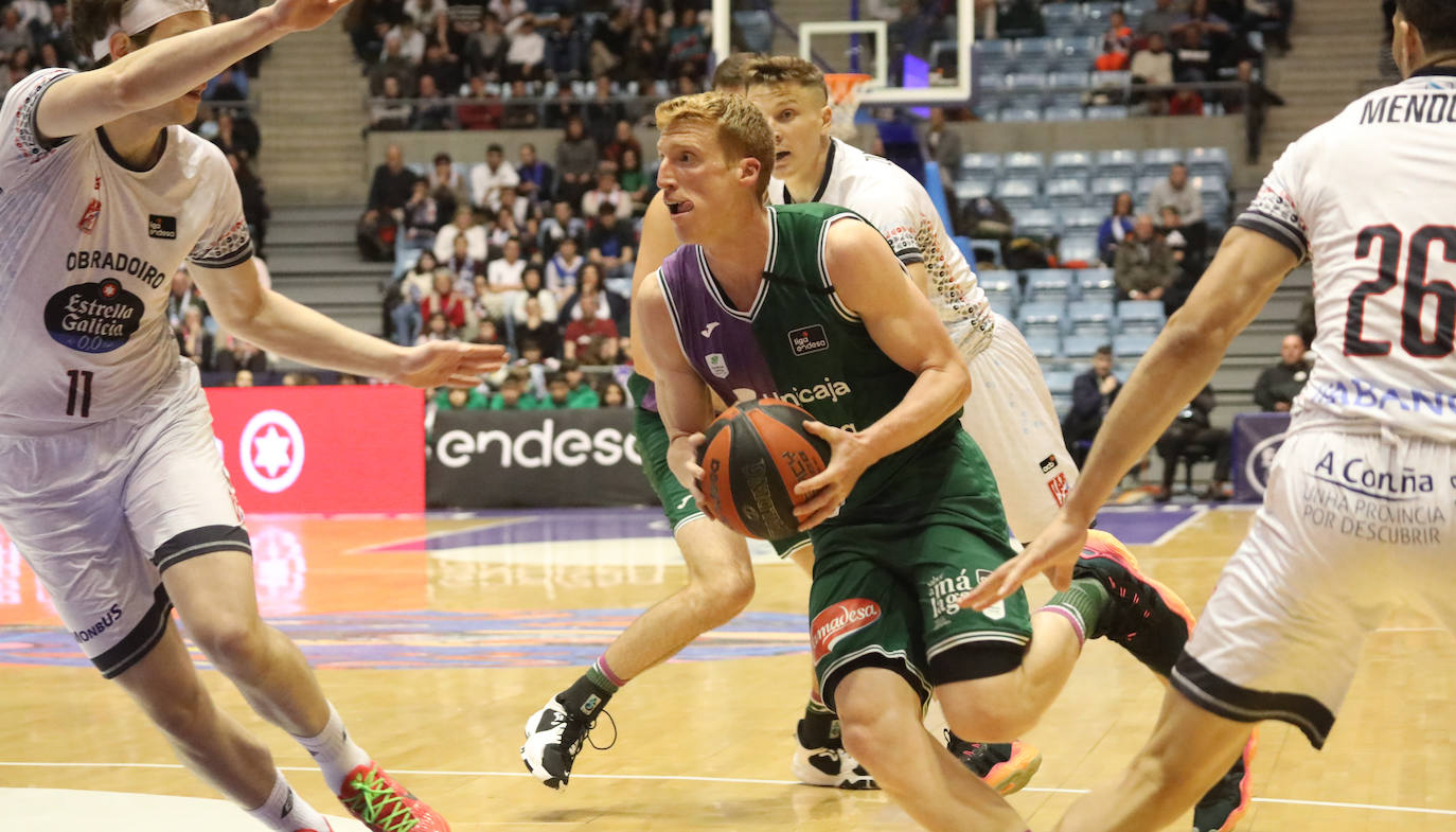 El Obradoiro-Unicaja, en imágenes