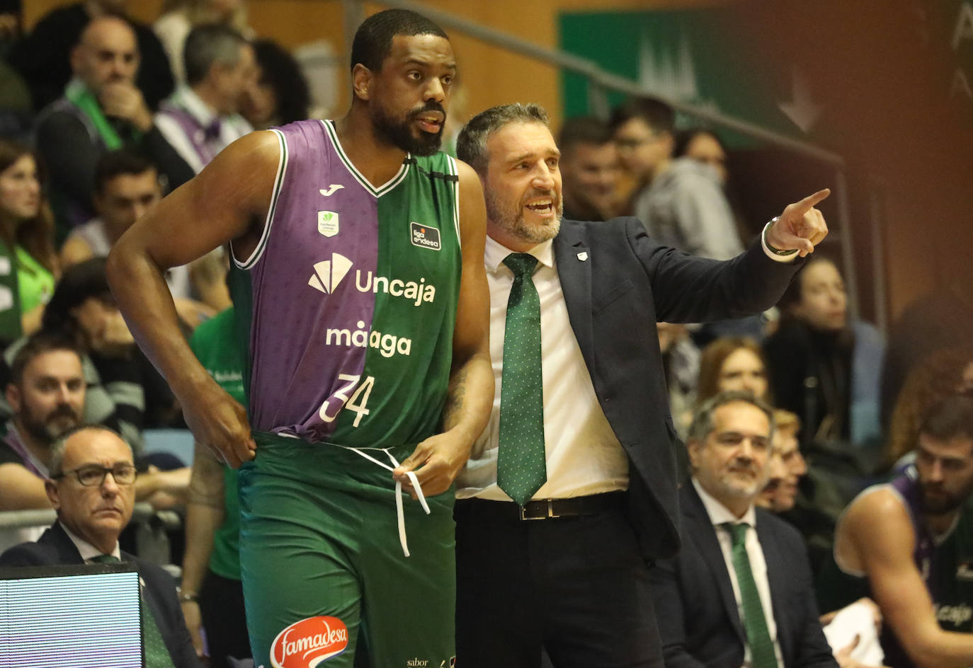 El Obradoiro-Unicaja, en imágenes