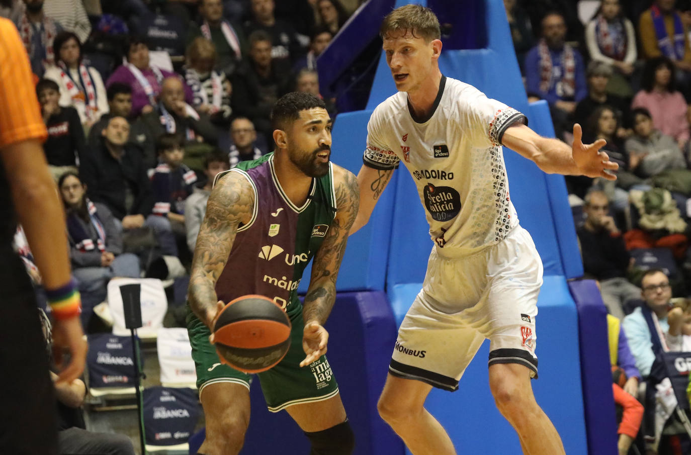 El Obradoiro-Unicaja, en imágenes