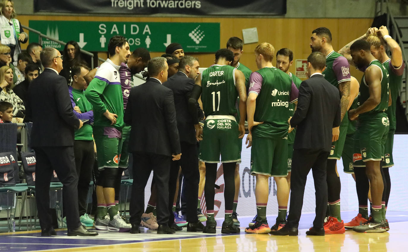 El Obradoiro-Unicaja, en imágenes