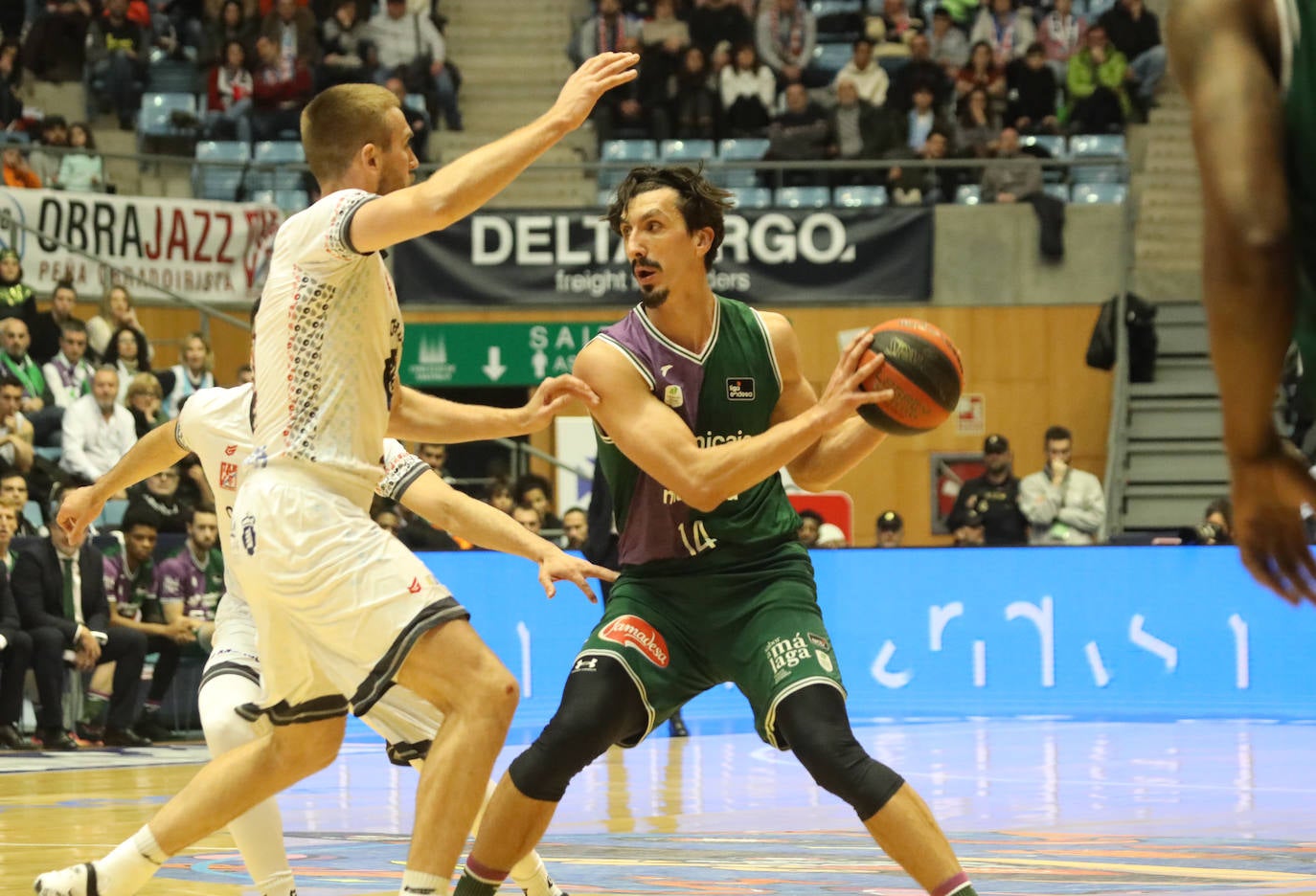 El Obradoiro-Unicaja, en imágenes