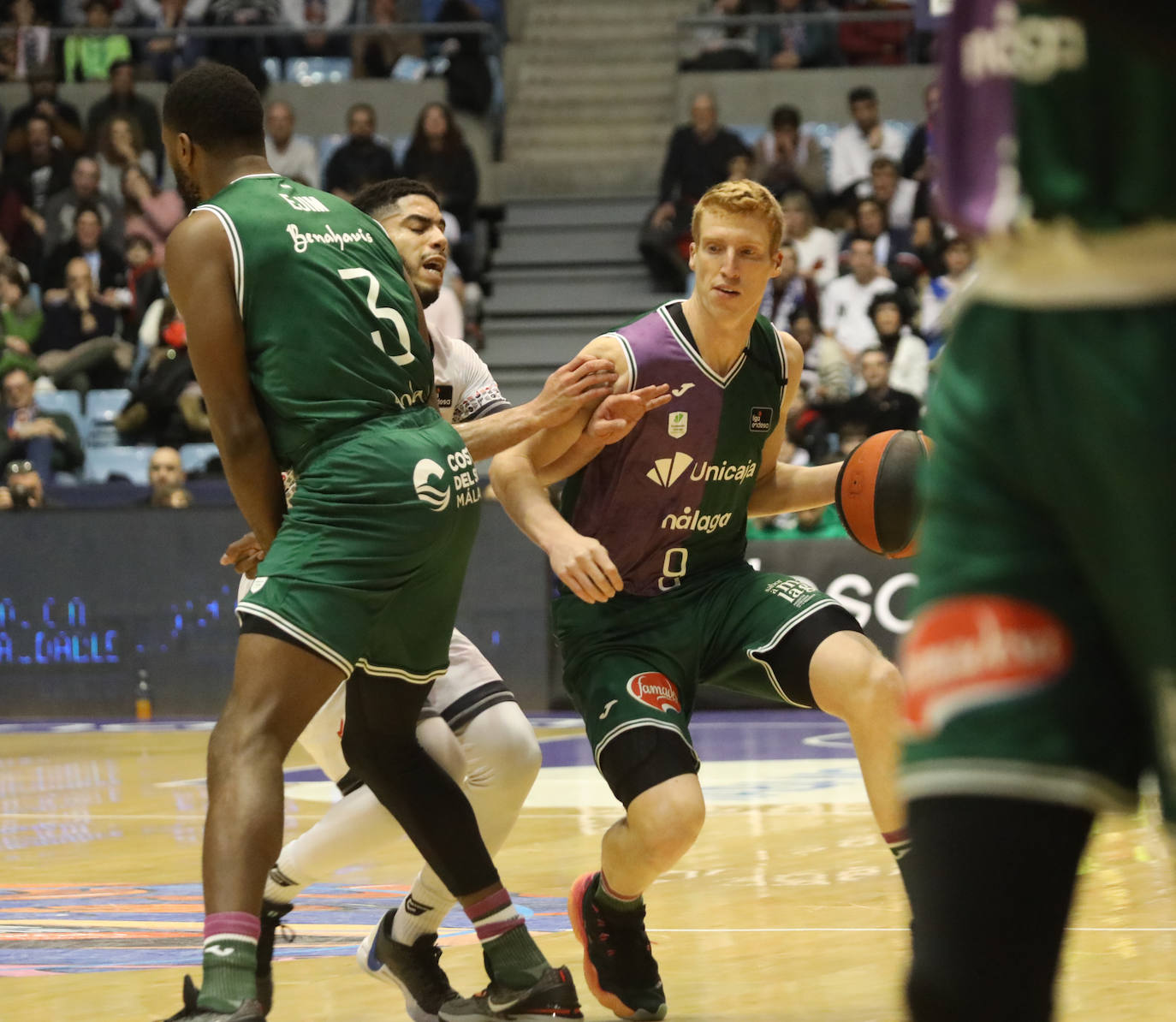 El Obradoiro-Unicaja, en imágenes