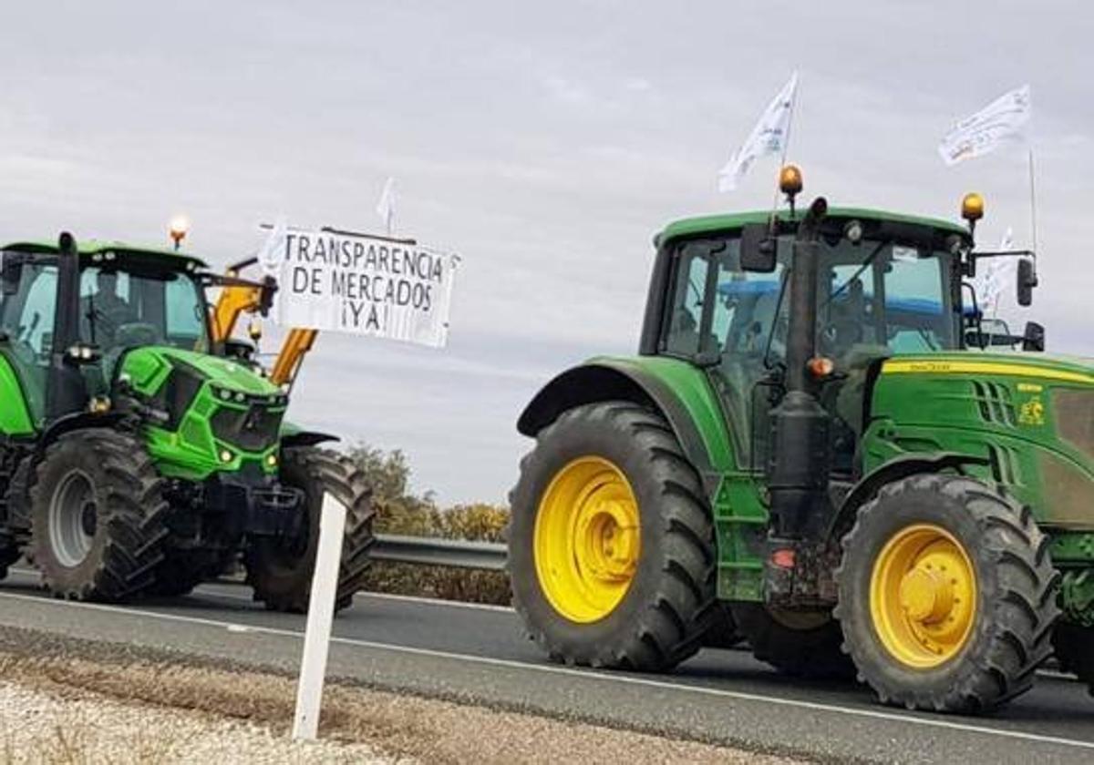 Cortes de tráfico en Málaga para este miércoles por las protestas agrarias