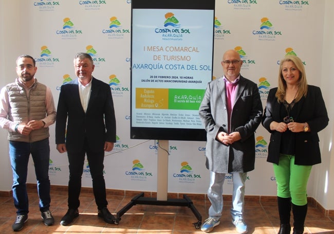 Acto de presentación de la iniciativa, este miércoles en Torre del Mar.