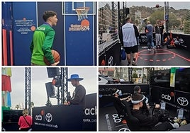 El Muelle Uno ya respira el ambiente de la Copa del Rey