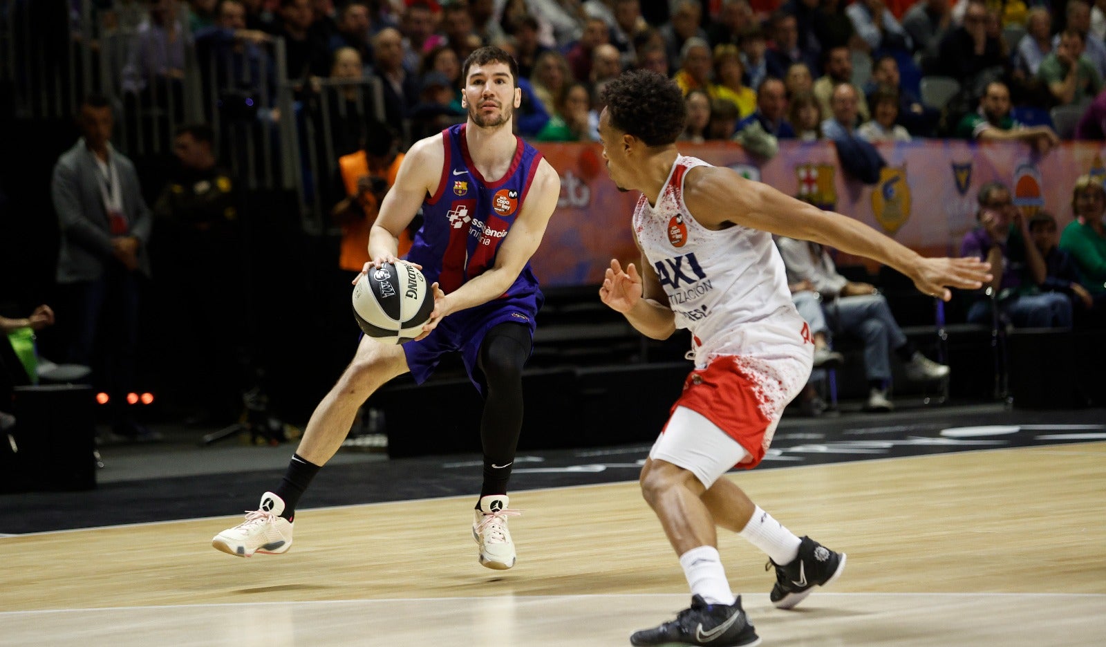 Copa del Rey de baloncesto en Málaga: el Barcelona- Maxi Manresa, en imágenes