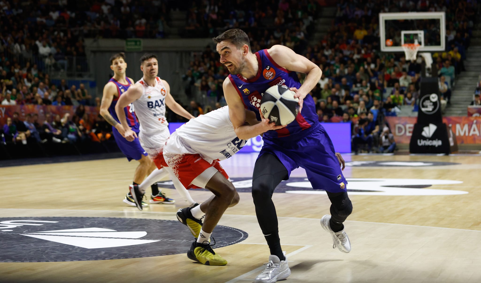 Copa del Rey de baloncesto en Málaga: el Barcelona- Maxi Manresa, en imágenes