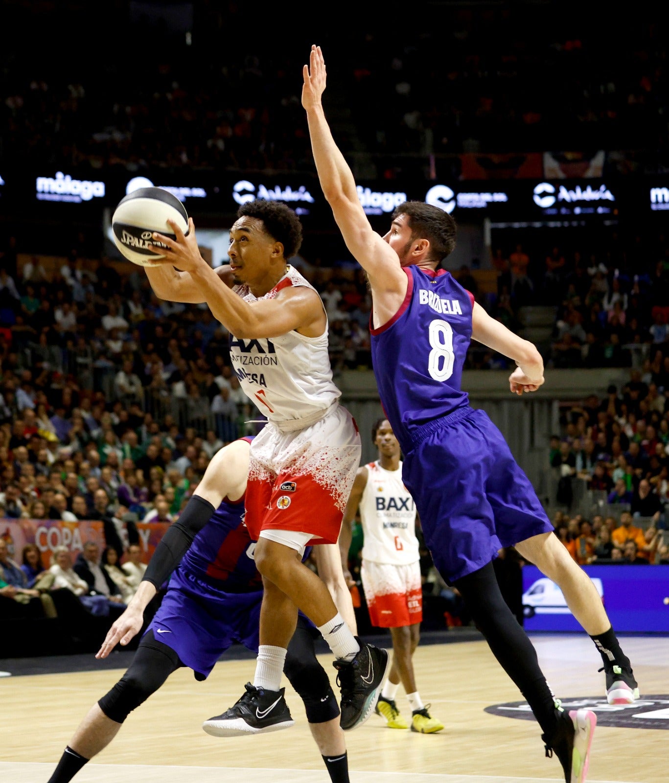 Copa del Rey de baloncesto en Málaga: el Barcelona- Maxi Manresa, en imágenes