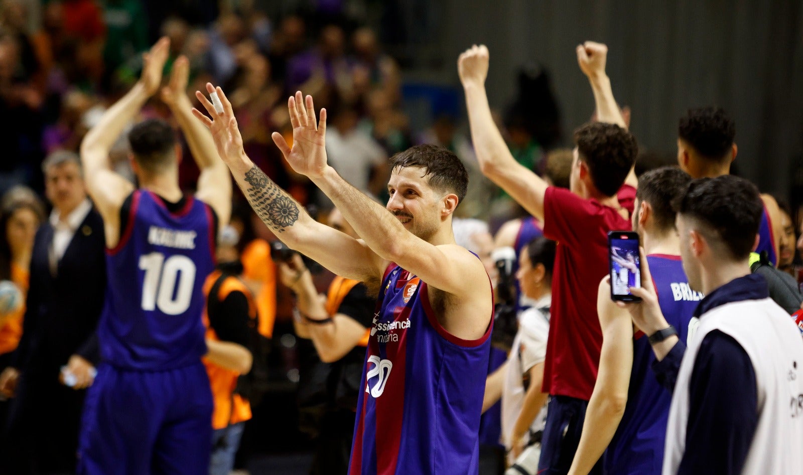 Copa del Rey de baloncesto en Málaga: el Barcelona- Maxi Manresa, en imágenes